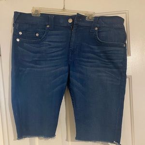 True Religion jean shorts